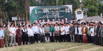 Hari Santri Nasional 22 Oktober 2026 di Sukabumi, Polres Sukabumi Kota Gelar Apel Qiyamullail Camp Prima di Cijagung Kadudampit