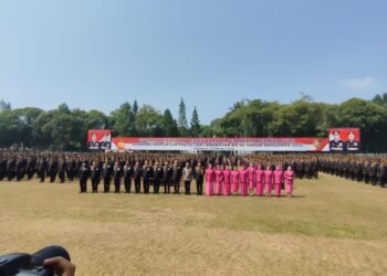 SUKABUMI JADI SAKSI! 10.161 Perwira Polri Angkatan 56 Resmi Lahir, Bukan Sekedar Pangkat di Pundak!