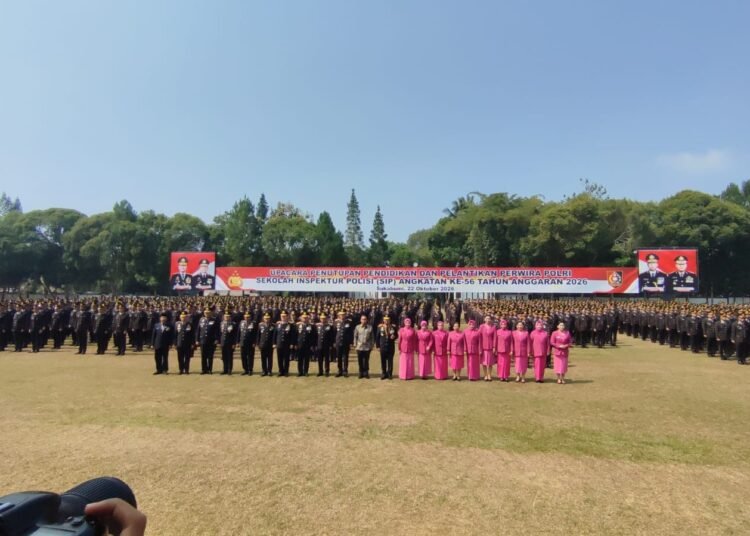 SUKABUMI JADI SAKSI! 10.161 Perwira Polri Angkatan 56 Resmi Lahir, Bukan Sekedar Pangkat di Pundak!