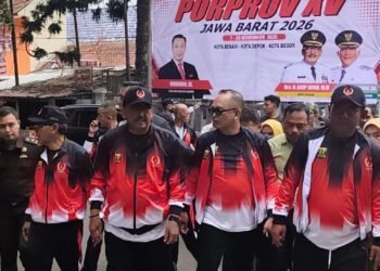 Lepas Kontingen Porprov Jabar di GOR Cisaat, Bupati Sukabumi Janjikan Bonus untuk Atlet Berprestasi