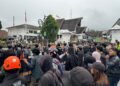 Demo Aliansi Gema Kepung 3 Titik di Kota Sukabumi, Polisi Kerahkan 400 Personel – Berjalan Damai